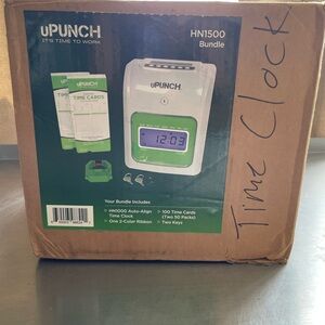 uPUNCH TIME CLOCK HN1500 Bundle